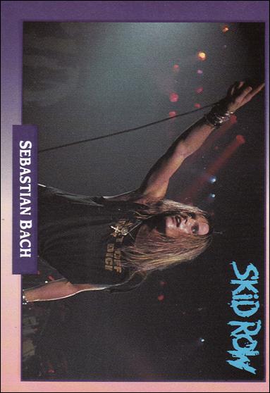 Rock Cards (Base Set) card 167 Sebastian Bach