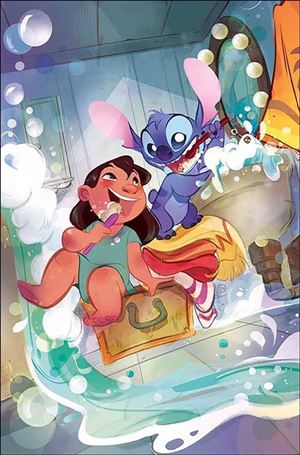 Lilo & Stitch issue 8-H Nicoletta Baldari Virgin 1:15 Cardstock Cover