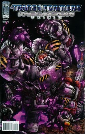 Transformers: Megatron Origin issue 2-B Marcelo Matere Cover
