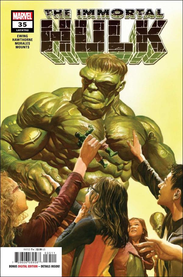 Immortal Hulk issue 35 Alex Ross Cover