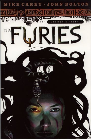 Sandman Presents: The Furies issue nn Dust Jacket
