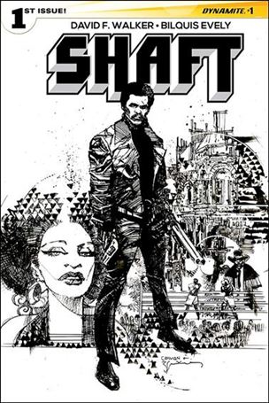 Shaft issue 1-H Denys Cowan & Bill Sienkiewicz 1:10 B&W Cover