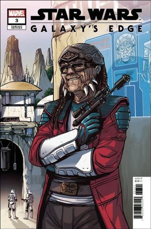 Star Wars: Galaxy's Edge issue 3-B Caspar Wijngaard 1:25 Cover