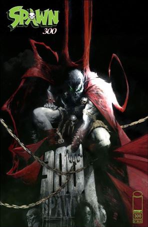 Spawn issue 300-I Jason Shawn Alexander Cover