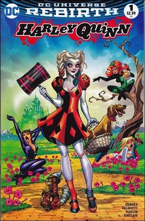 Harley Quinn (2016) issue 1-TF Amanda Conner Emerald City Comics Cover