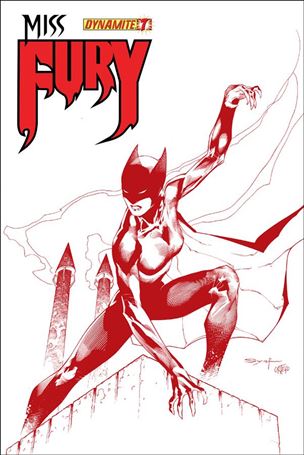 Miss Fury (2013) issue 7-F Ardian Syaf Blood Red Cover 1/75
