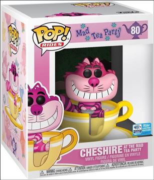 POP! Rides figure 80 Cheshire at the Mad Tea Party Wonder Con Exclusive