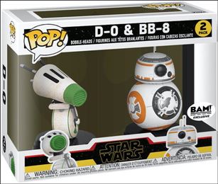POP! Star Wars Multi-Packs figure nn18 D-O & BB-8 2 Pack BAM! Exclusive