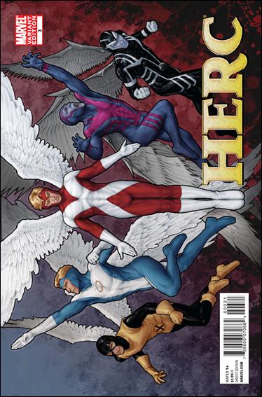 Herc issue 3-B John T. Christopher 1:20 "X-Men Evolutions" Cover