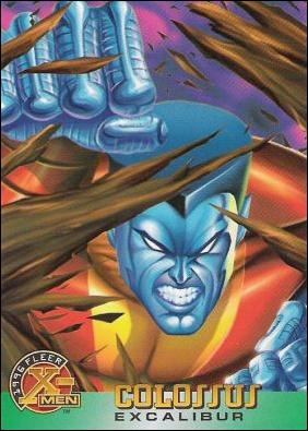 1996 Fleer X-Men Wal-Mart (Base Set) card 25 Colossus
