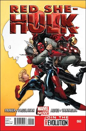 Red She-Hulk issue 60 Carlo Pagulayan Cover