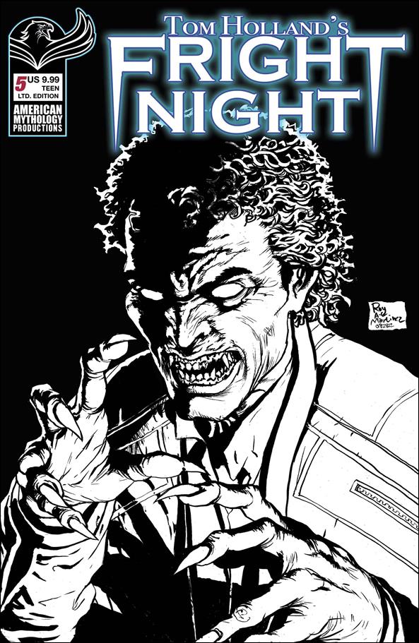 Fright Night (2021) issue 5-D Roy Allan Martinez B/W Cover, 1/350