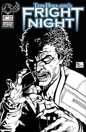 Fright Night (2021) issue 5-D Roy Allan Martinez B/W Cover, 1/350