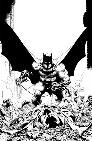 Batman/Spawn issue 1-Q Greg Capullo 1:666 Signed Cover
