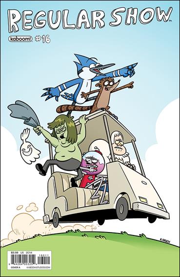 Regular Show issue 16 Andy Hirsch Cover