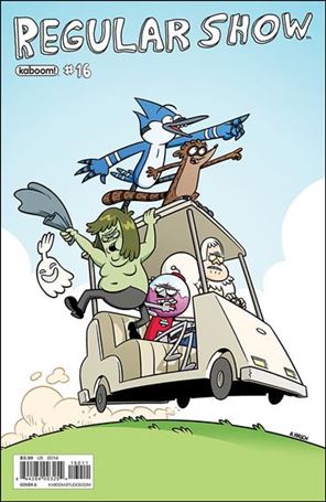 Regular Show issue 16 Andy Hirsch Cover