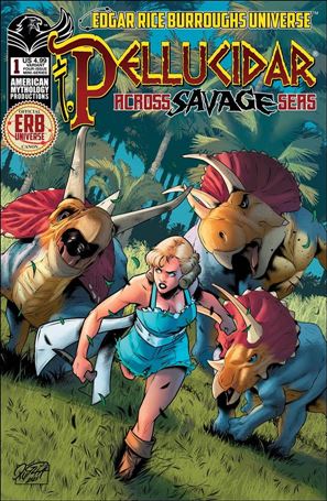 Pellucidar: Across Savage Seas issue 1-B Mike Wolfer Cover