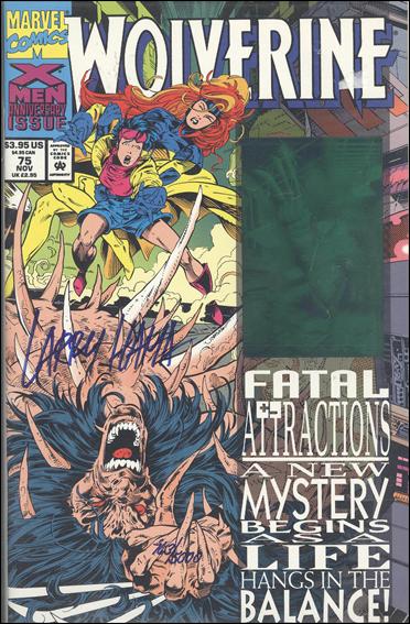 Wolverine (1988)  issue 75-C Catch a Star (Signed by Larry Hama) 1/5000