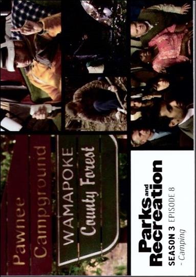 Parks and Recreation: Seasons 1 - 4 card 38 Camping