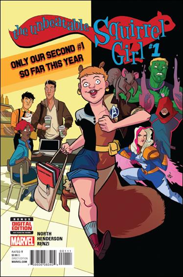 Unbeatable Squirrel Girl (2015/12) issue 1 Erica Henderson Cover