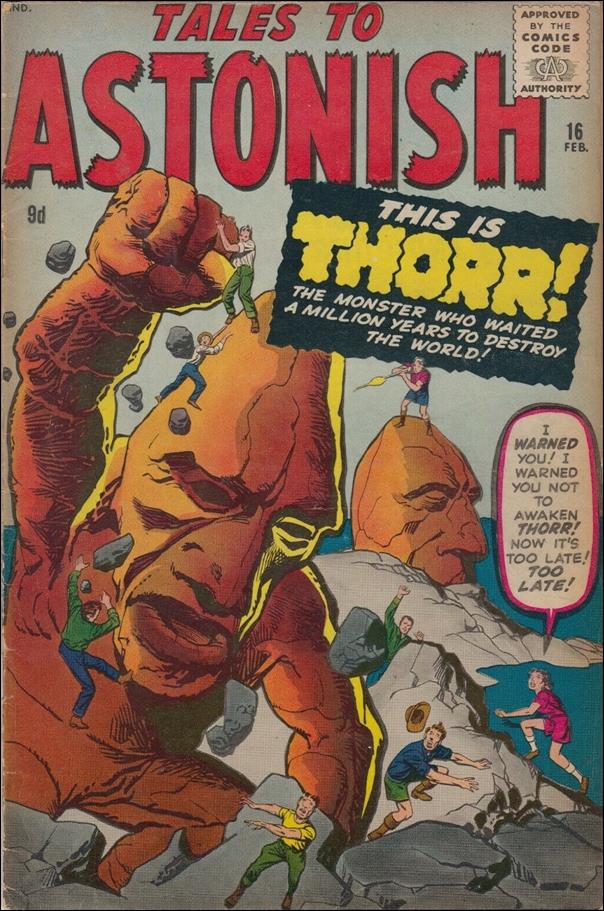 Tales to Astonish (1959) issue 16-B UK Price Cover