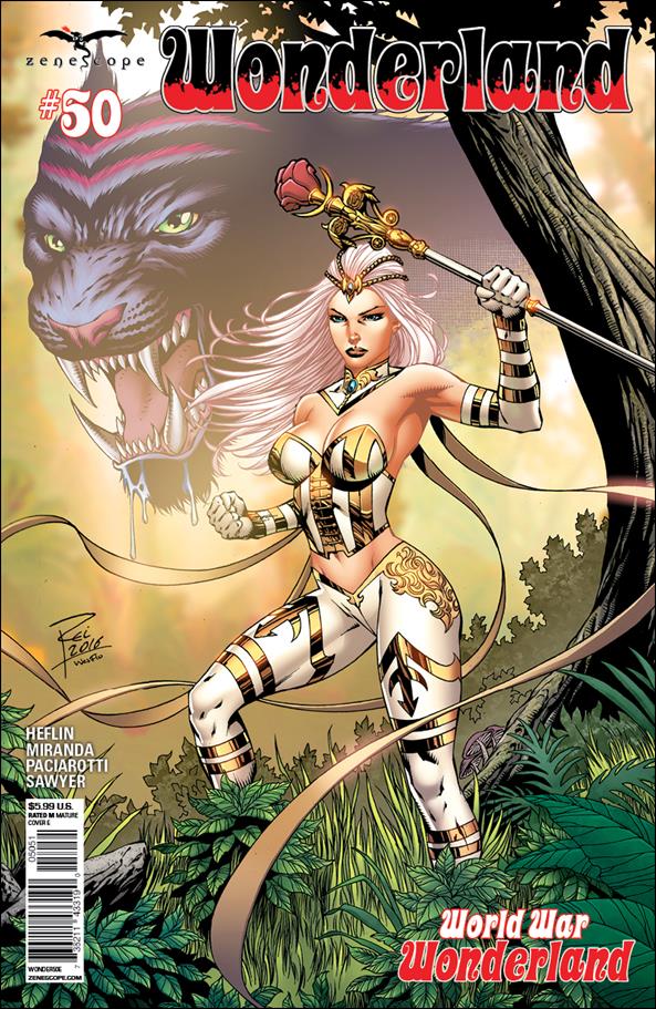 Grimm Fairy Tales Presents Wonderland issue 50-E Renato Rei Cover