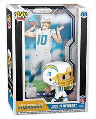 Pop! Trading Cards figure 8 Justin Herbert