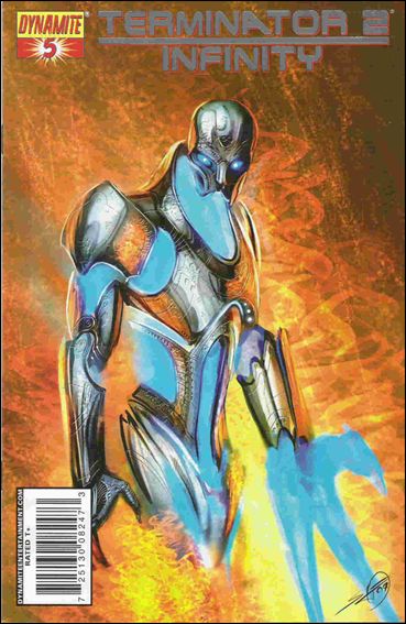 Terminator 2: Infinity issue 5-C Stjepan Sejic Cyberdyne Silver Foil Cover 1/140