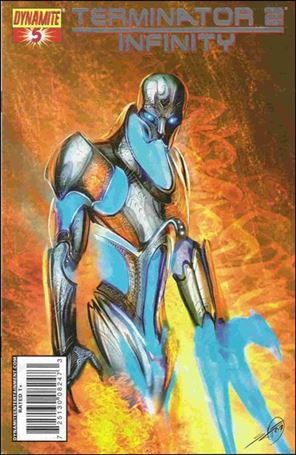 Terminator 2: Infinity issue 5-C Stjepan Sejic Cyberdyne Silver Foil Cover 1/140
