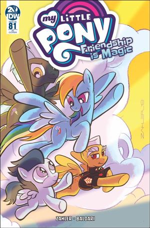 My Little Pony: Friendship is Magic issue 81-C Thom Zahler 1:10 Cover