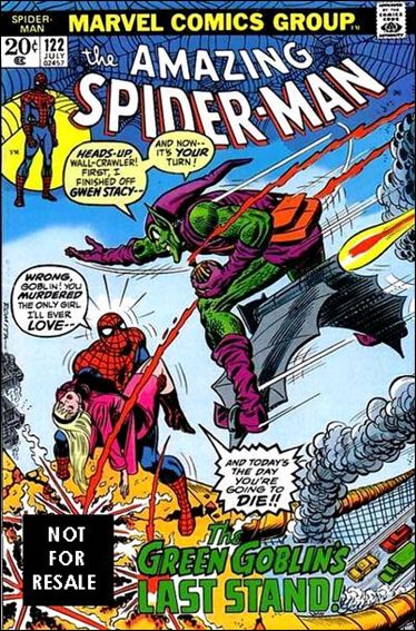 Amazing Spider-Man (1963) issue 122-B Marvel Legends Reprint