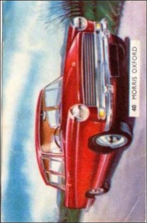 Cavalcade of Cars (Base Set) card 40 Morris Oxford