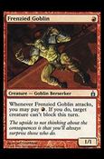 Magic the Gathering: Ravnica (Base Set)  card 125 Frenzied Goblin