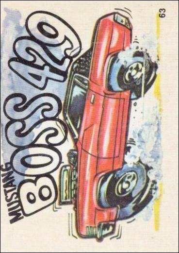 Fiends and Machines  (Base Set) card 63 Mustang Boss 429