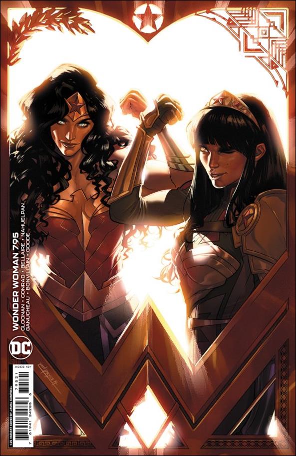 Wonder Woman (1942) issue 795-D Jamal Campbell 1:25 Cardstock Cover