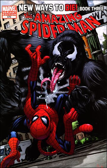 Amazing Spider-Man (1963) issue 570-C Mike McKone "Marvel Apes" 1:10 Cover