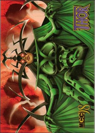Marvel Creators Collection '98 (Base Set) card 33 Thor: Hela