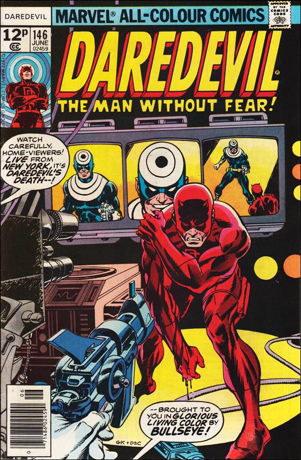 Daredevil (1964) issue 146-C UK Price Cover