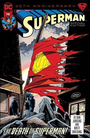 Superman (1987) issue 75-N 30th Anniversary Cover