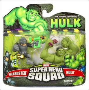 Hulk - Marvel Super Hero Squad  figure 2 Hulkbuster Soldier/Hulk (Movie Style)