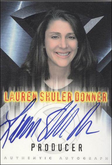 X-Men: The Movie (Autographs Subset) card nn3 Lauren Shuler Donner