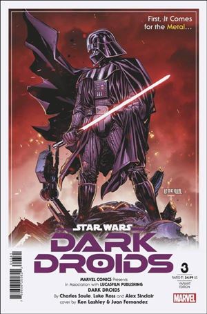 Star Wars: Dark Droids issue 3-C Ken Lashley Cover