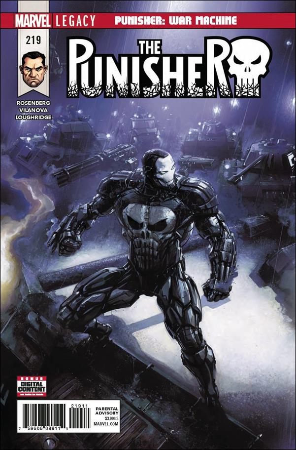 Punisher (1987) issue 219 Clayton Crain Cover
