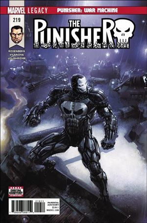 Punisher (1987) issue 219 Clayton Crain Cover