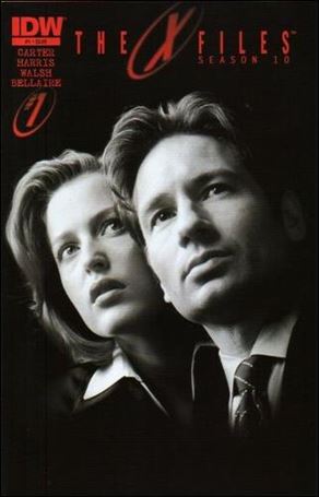 X-Files: Season 10 issue 1-K Greyscale Photo Cover (3rd Printing)