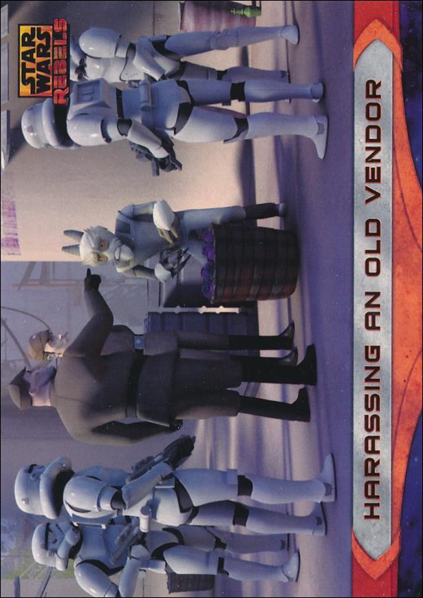 Star Wars Rebels (Base Set) card 47 Harassing an Old Vendor