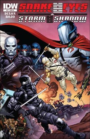 Snake Eyes and Storm Shadow issue 17-B Robert Atkins 1:10 Cover