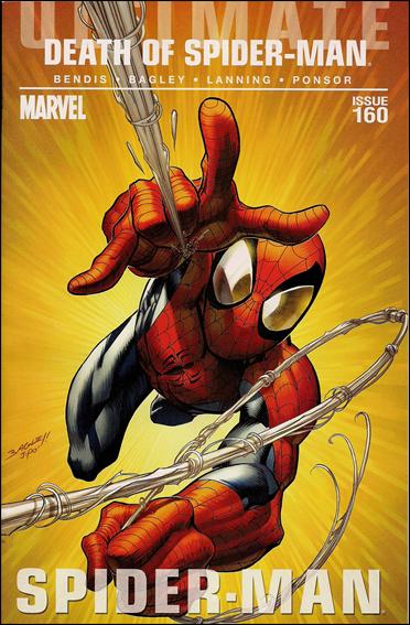 Ultimate Spider-Man (2000) issue 160-B Unbagged Mark Bagley Cover