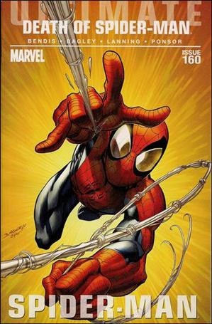 Ultimate Spider-Man (2000) issue 160-B Unbagged Mark Bagley Cover