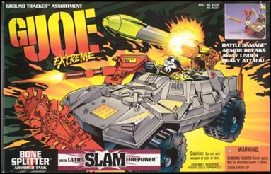 G.I. Joe Extreme Vehicles figure 5 Bone Splitter Armored Tank